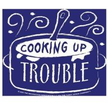 Cooking Up Trouble Apron And Chef Hat - Child Size