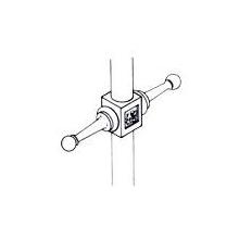 Gaslite America LR118 Black Cast Aluminum Gas Light Ladder Rest For 3.5 Inch Posts