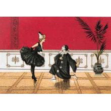Declaration (Pierrot Harlequin) Poster Print