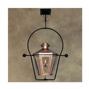 Legendary Lighting Apollo 3 Copper Propane Gas Light With Yoke Bracket And Electronic Ignition