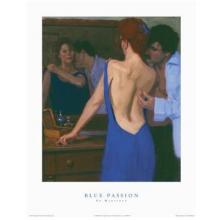 Blue Passion Poster Print