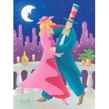 Balcony Dance Poster Print