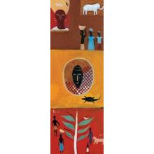 Village Scene Poster Print
