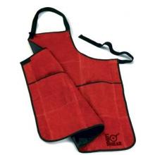 Lodge Leather Apron Red
