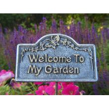 Oakland Living Garden Marker Welcome To My Garden
