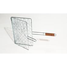Outset Flex Grill Basket W/ Rosewood Handle
