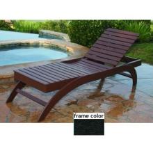 Eagle One Recycled Plastic Summerset Chaise Lounge - Black
