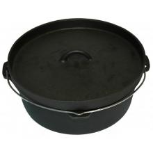 Cast Iron Camp Pot W/ No Legs 6 Qt.