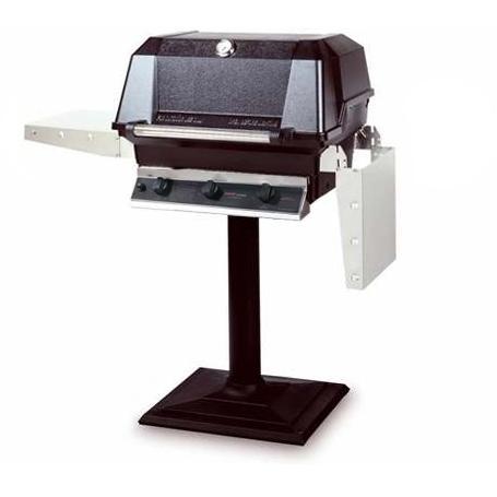 MHP Gas Grills WRG4DD Infrared Natural Gas Grill W/ SearMagic Grids On Bolt Down Post