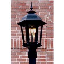 Gas Light America GL1200 Cast Aluminum Natural Gas Light With Dual Inverted Mantle Burner For Post Mount