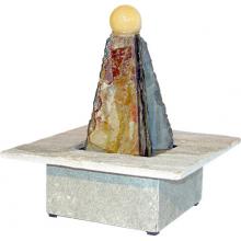 Alpine Natural Slate Stone Fountain
