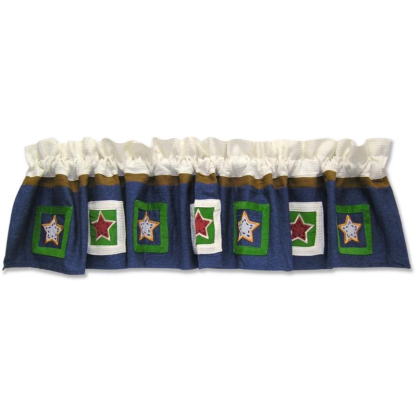 Football Window Valance