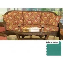 Shade Trends Veranda Woven Sofa With Aquamarine Fabric