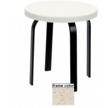 Suncoast 18 Inch Round Fiberglass Table Top - Pebble