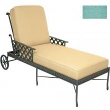 Windham Castings Savannah Casual Back Chaise Lounge Cushion , Raffia Celadon LX