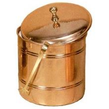 Old Dutch 2.5 Qt. Lined Ice Bucket With Brass Tongs