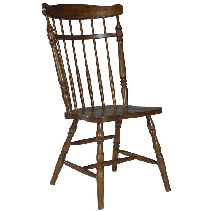 International Concepts Country Colonial Country Spindleback Chair - Fully Assembled - Soft Cherry - 1A100-62