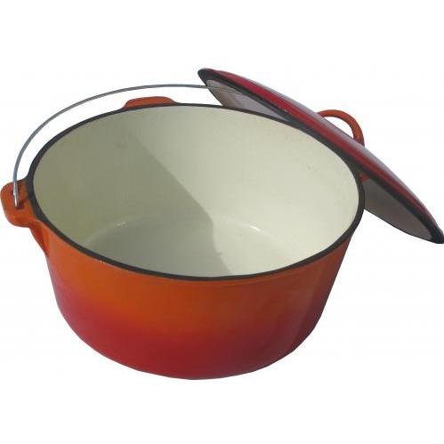 Enamel Cast Iron Dutch Oven - 16 Qt