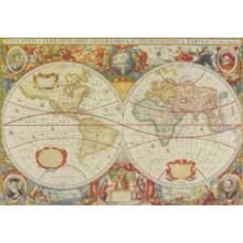 Antique Map Of The World Poster Print