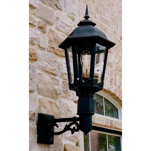 Gas Light America GL 1200 Cast Aluminum Natural Gas Light With Triple Inverted Burner On Wall Mount