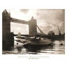 Flying Boat - London Poster Print