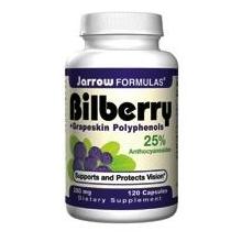 Jarrow Bilberry Grapeskin 280mg, 120 Caps