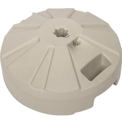 FiberBuilt Outdoor Umbrellas Plastic Umbrella Base - Round