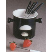 Chocolate Fondue Set - Black