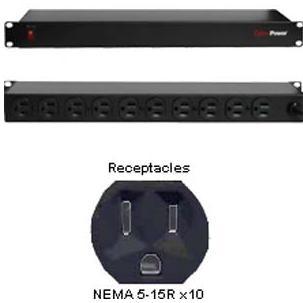 Cyberpower Rack Mount Power Strip 15 Amps