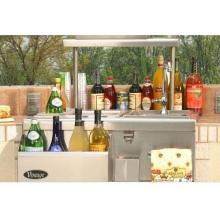 Vintage Built-In 30 Inch Bartending Center