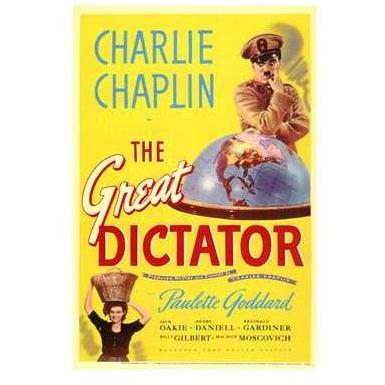 The Great Dictator Poster Print