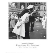 Kissing The War Goodbye, VJ Day, Times Square, August 14, 1945 Poster Print