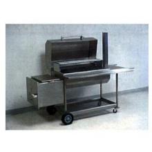 Texas Barbecues 500 Stainless Barbecue Pit/Smoker