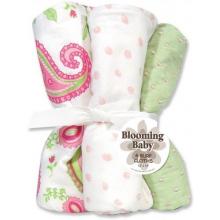 Paisley Park Burp Cloths 4pk