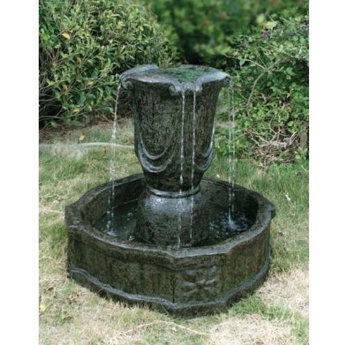 Alfresco Home Cupra Fountain With Pump And Light