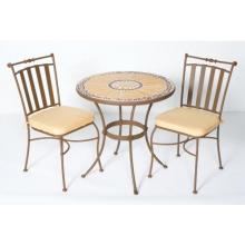Alfresco Home Arancio Outdoor Bistro Set - 30 Inch Round