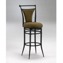Hillsdale Cierra 30 Inch Swivel Bar Stool - Bear/Black