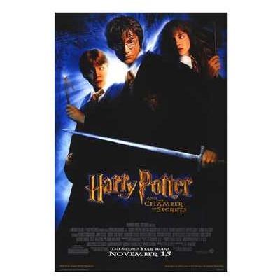 Harry Potter And The Chamber Of Secrets Poster Print