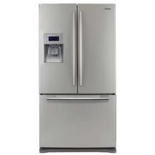 Samsung 26 Cu Ft. French Door Stainless Platinum Refrigerator With Power Freeze And Coolselect Pantry