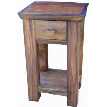 Groovy Stuff Teak Wood End Table - Alabama