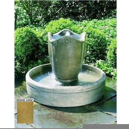 Campania Palamos Fountain - Travertine Finish