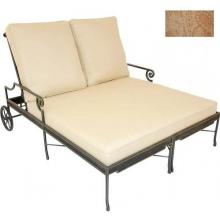 Windham Castings Universal Double Chaise Cushion , Pasha Ginger LXX