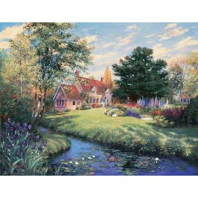 Bernard Willington - An English Poppy Field Size 28x22 Poster Print by BEN