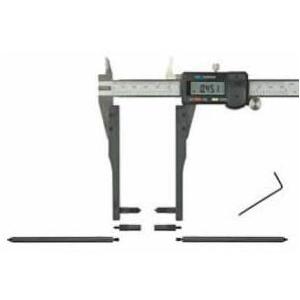 Fowler 74 101 777 Brake Drum and Rotor Measure Kit with Electronic Caliper