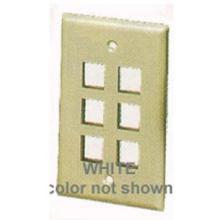 ICC IC107F06WH- 6Port Face White