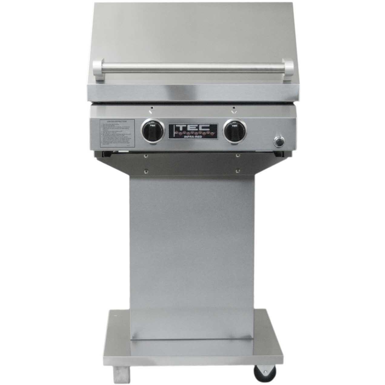 TEC Gas Grills Sterling II FR Infrared Natural Gas Grill On Pedestal