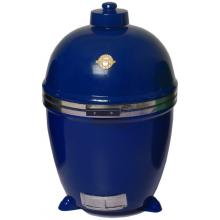 Grill Dome Large Charcoal Grill Infinity Series BBQ Grill With Stainless Auto Hinge - Blue