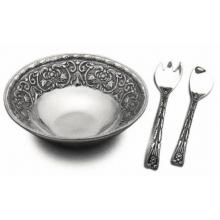 Wilton Armetale William & Mary 3pc. Salad Set