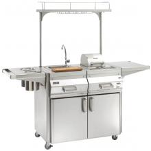 Fire Magic Solar Powered Apollo Beverage Center On Portable Cart