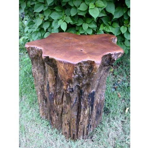 Teak Wood Campfire Stump Seat